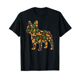 French Bulldog Mexican Sombrero Mexico Guitar Cinco De Mayo Men Women Kids T-Shirt