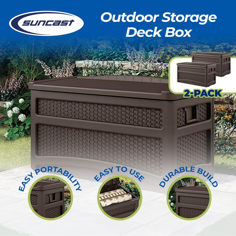 Suncast 2 Pack Sidewinder Side Scroll 60 Foot Hose Capacity