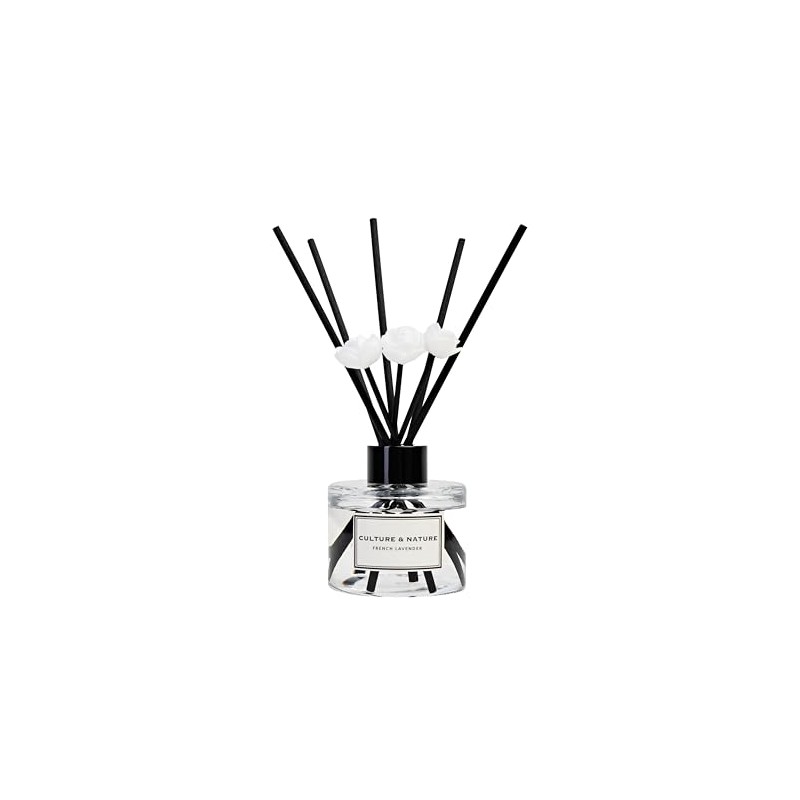 CULTURE & NATURE Reed Diffuser Set 4oz (120ml) French Lavender