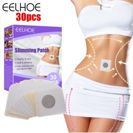 30 Piezas Parches Reductores Con Imán Cinta Azul Adelgazant Lavanda