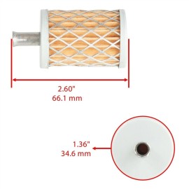 Caltric New Gas Fuel Filter In-Tank Fits Yamaha Snowmobile Enticer 340 ET340 1978 - 1988