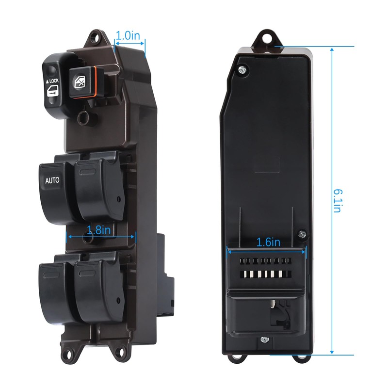 Front Left Driver Side Power Master Window Switch Compatible with