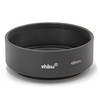 vhbw Metal Lens Hood 48 mm Black Style B Compatible
