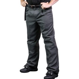 CHAMPRO mens Grey The Field Polyester Baseball Umpire Pant, Grey, 46 US
