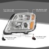 CHEDA Halogen Projector Headlight Headlamp Replacement Driver Left Side Compatible