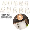 Paper Clips Prevent Slip Rust Proof Love Heart Shaped Decorative