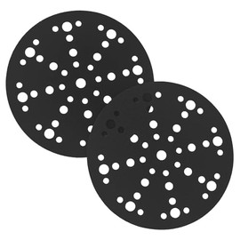 SpeTool 2 Stück Schleiftellerschoner Ø 150mm 49-Loch – Kompatibel mit Festool ETS 150/3 EQ, ETS 150/5 EQ,ETS EC 150/3 EQ,ETS EC 150/5 EQ and RO 150,Schutzauflage für Exzenterschleifer