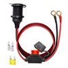 Dongge 12V/24V Expansión de socket Conector de Abrazaderas con batería