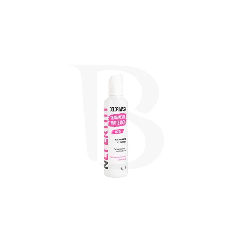 Nefertiti Tratamiento Matizador Rosa Nefertiti Rose Con Keratina Para El