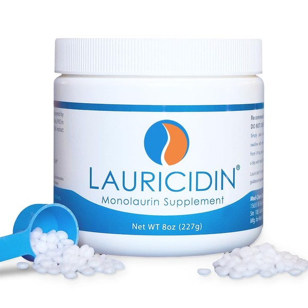 Lauricidin- The Original Monolaurin Supplement- 3000mg per Serving- 227g per