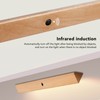 Under Cabinet Light Wooden 3000K Wireless Motion Sensor USB Rechargeable