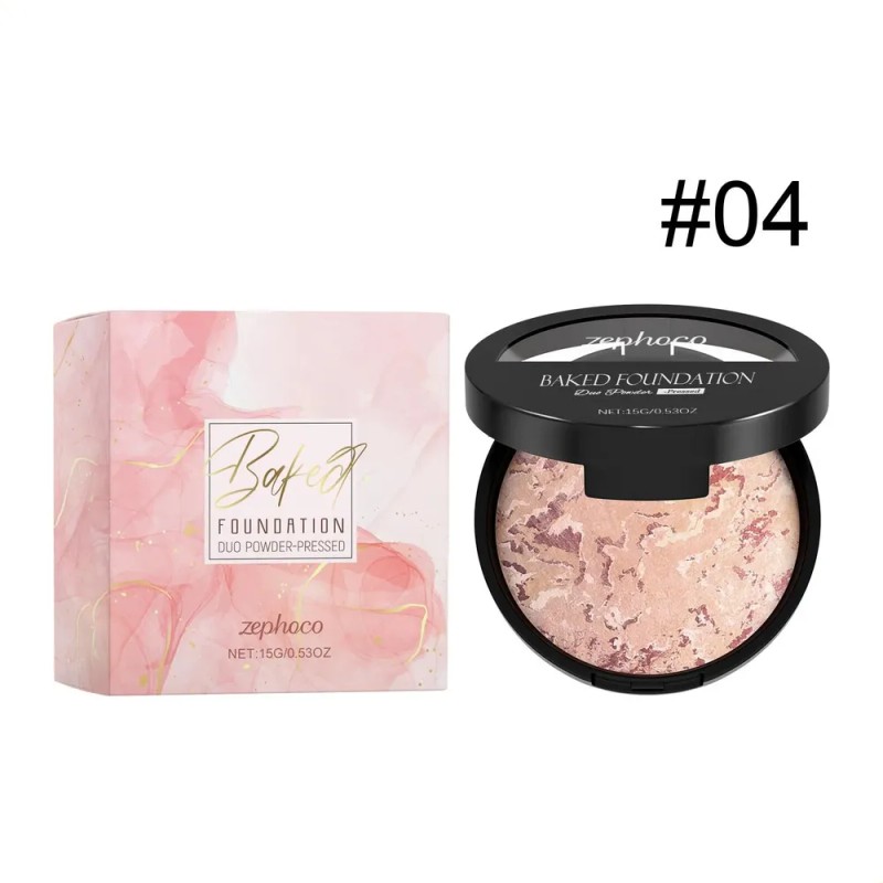 Div Polvo Corrector Compacto: Fija El Maquillaje, Es Ligero,