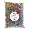 Cousin DIY Multicolor Translucent Plastic Pony Bead Mix, 6x9mm, 1