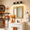 Fall Soap Dispenser with Pump Pumpkin Maple Leaf Bathroom Decor