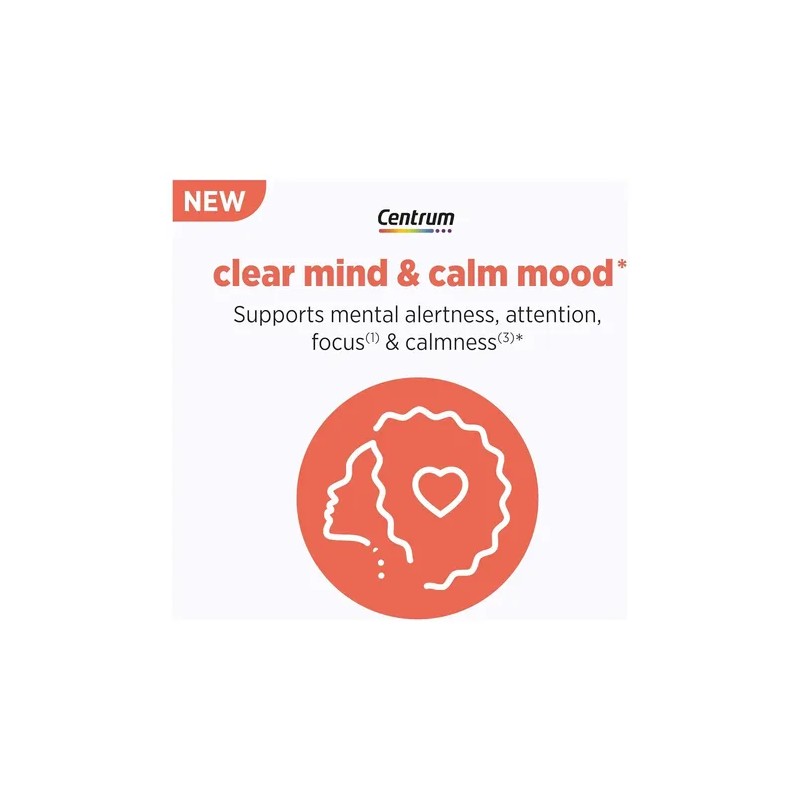 Centrum Tabletas Menopausia Clear Mind And Calm Mood