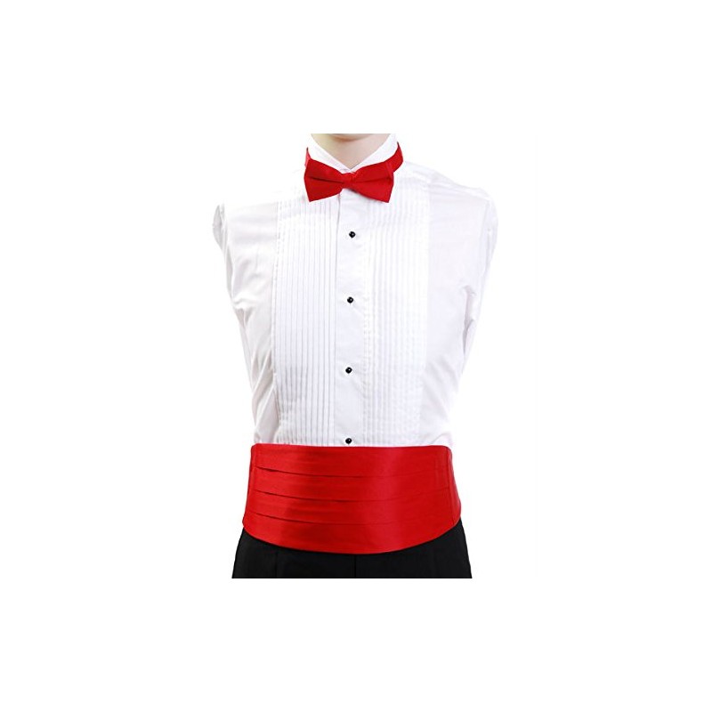 Cummerbund & Bow Tie Red cb00002