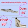 2 Piece 90 Degree Folding Hinge Hidden Bracket Hinge for