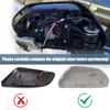 RACBOX Pearl White Passenger Side Mirror Cover Rearview Mirror Cap
