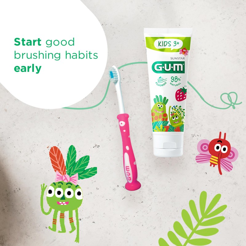 GUM Kids Tooth Gel 3+ | Especially for Milk Teeth