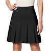 Ewedoos 20”Skort Golf Skirts for Women with Zip-Pocket Knee Length