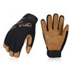 Vgo... 1 Pair High Dexterity Light Duty Mechanic Glove,Rigger Glove,Anti-abrasion(GA9603)