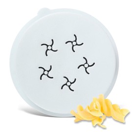 Fusilli Bucati Pasta Maker Attachments, 1 Piece Pasta Maker Matrices Pastadisc Avance Die for Homemade Pasta, Compatible with Pasta Machine Series 7000 Phileps Pasta Maker Attachments Die Accessories