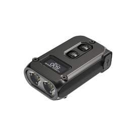 Nitecore TINI 2 Dual OSRAM P8 LED USB Rechargeable Keychain Light -500 Lumen USB-C Rechargeable Keychain Flashlight - 500 Lumen (Choice of Black Or Gray) (Black)