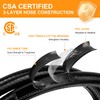 GasSaf 4FT Propane Regulator Hose with Adapter Kit for Blackstone