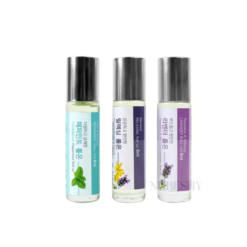 Nubesi 아로마 롤온 미니 [페퍼민트] Aroma Roll-On Mini [Peppermint]
