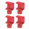 Nicear 4Pcs 3D Printer Bed Clips,Glass Build Plate Clips Use