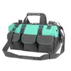 Oseeny 16-inch tool box Non-slip feet adjustable shoulder strap 14