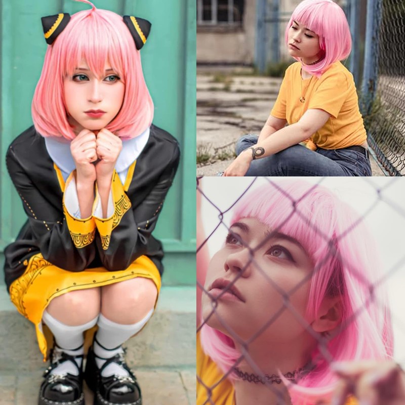 Pink Wig for Women - Pretty and Delicate, Suitable for