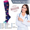 QUXIANG Copper Compression Socks Women & Men Circulation (8 Pairs)