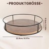 Spice Rack Rotatable, 23 cm Lazy Susan Turntable Organiser, Spice