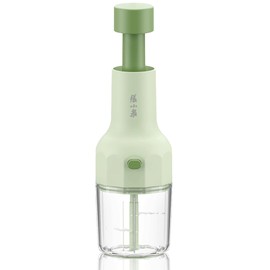 ZHANG XIAO QUAN SINCE 1628 Vegetable Chopper Push-Press Hand, Manual Veggie Chopper Salad Dicer Cutter Food Chopper for Onions Garlic Herbs Parsley Chili Nuts Grinder