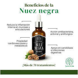 Microdosis De Nuez Negra - Extracto Herbolario