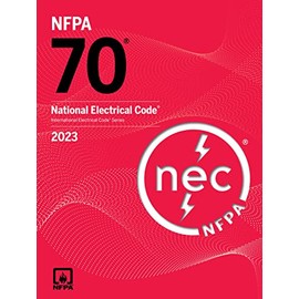 NFPA 70, National Electrical Code, 2023 Edition, Spiralbound