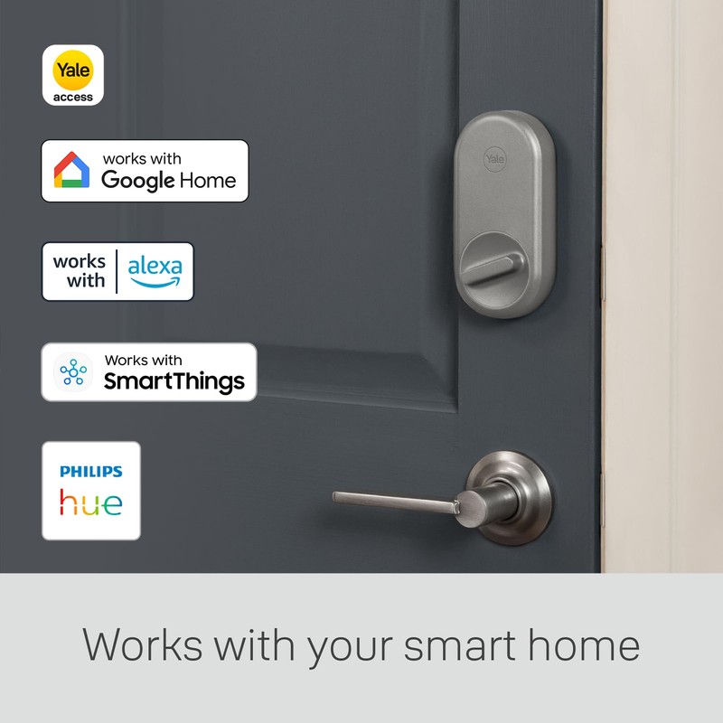 Yale Approach Smart Wi-Fi Deadbolt Retrofit Smart Lock, Unlimited Virtual