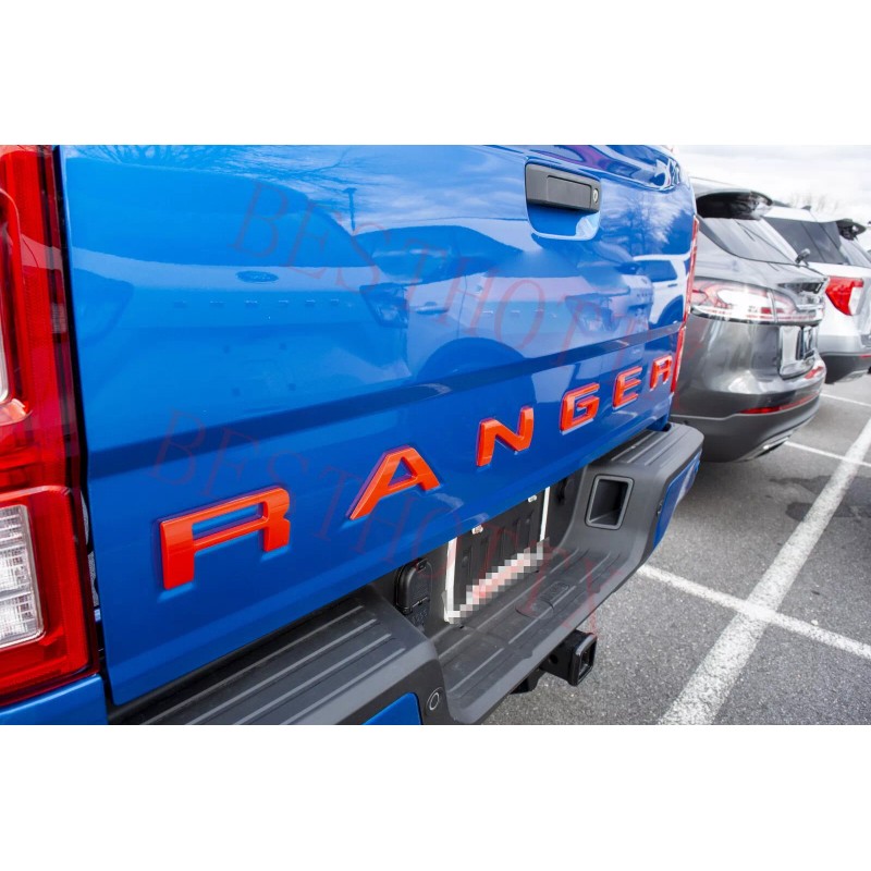 auto pro 0.3in Raised Tailgate Insert Letters fits 2019-2023 Ford