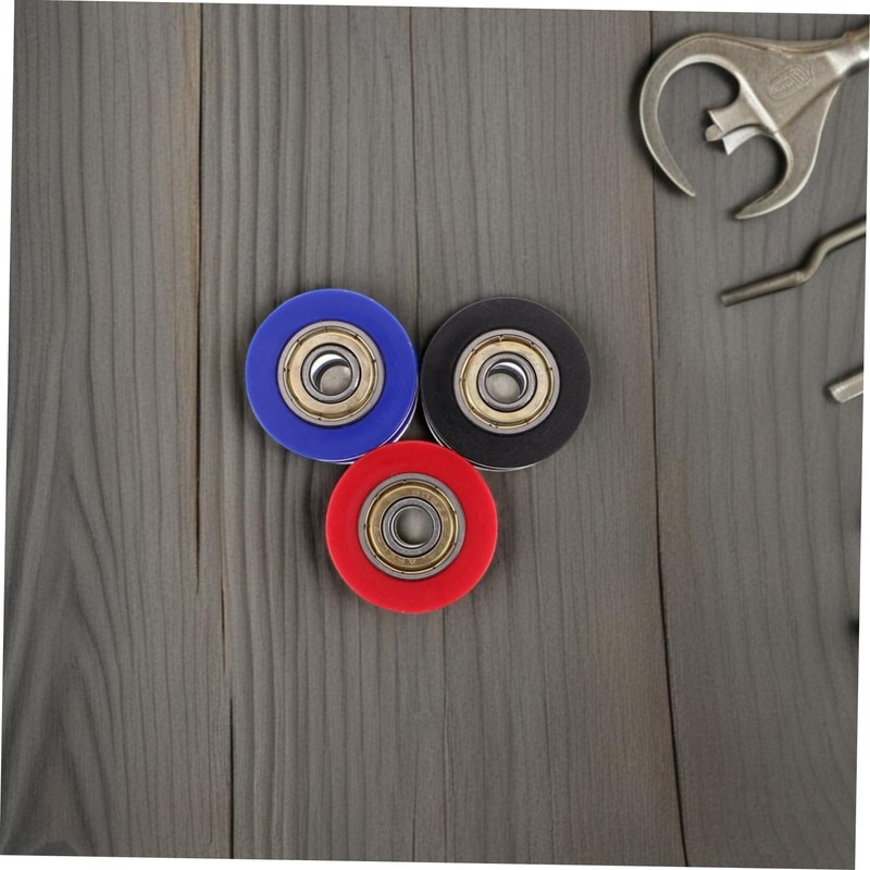 BUGUUYO 3pcs Chain Roller Tensioner Durable Wheel Guide for Dirt