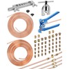Turnirace 25 ft 3/16in &1/4in Copper Coated Brake Line Flaring