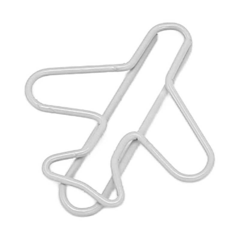 Aircraft Shape Paper Clips Cute Small Paperclips for Office School