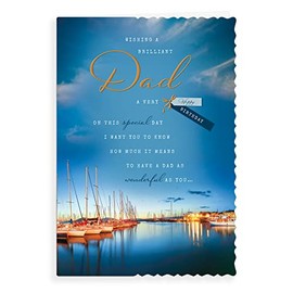 Avant Garde Studios Birthday Card Dad - 9 x 6 inches