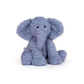 Jellycat Fuddlewuddle Elephant Medium - L: 8 cm x l: 13 cm x h: 23 cm