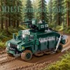 KALAPINK Military Vehicles Building Blocks (500 Pieces Kits), M1151 Armored