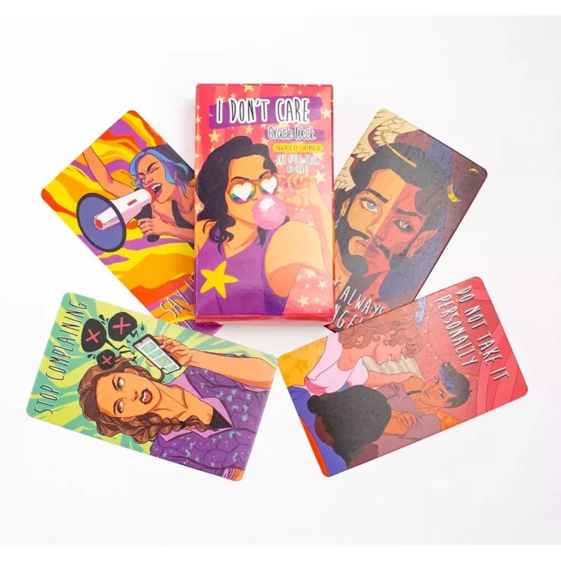 I DON'T CARE Oracle Deck 82 Cards