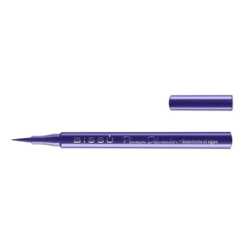 Delineador Líquido Bissú Violeta 07 Mate Larga Duración Waterproof