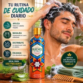 Shampoo Huichol Original Fortalecedor (brillo) Cabello 400ml                                                                                          