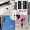 Cam Lock Lock 20mm Drawer Cabinet Door Lock Key with