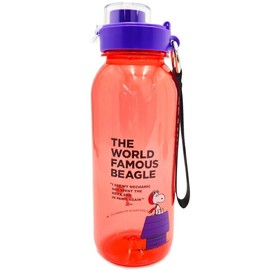Ken Onishi Peanuts PL-2511 FLYING ACE/RD L WITH STRAP Drink Bottle